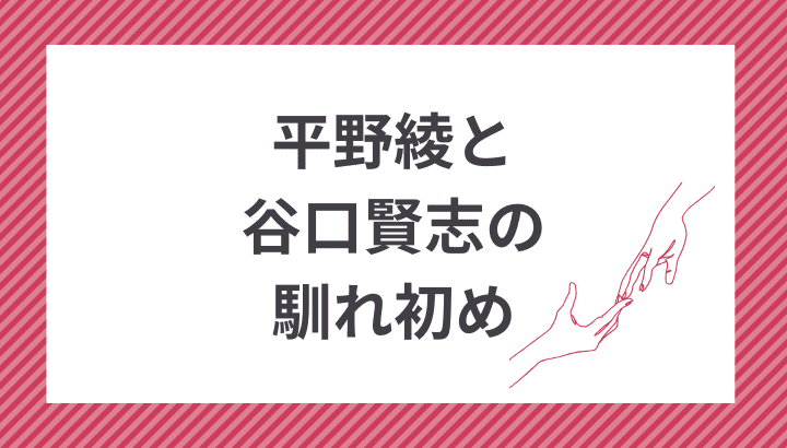 平野綾,谷口賢志,馴れ初め,子供,再婚